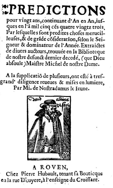 Résultat de recherche d'images pour "michel de nostradamus le jeune 1568"